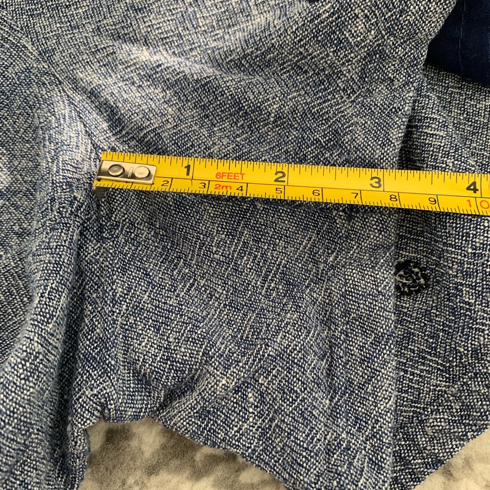 3/$20! Excellent condition linen shorts sz 0 - Picture 4 of 5